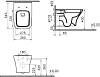 7484B003-0075 Подвесной безободковый SmoothFlush унитазZentrum Square (НУЖНА КРЫШКА 191-003-009, 810-003-009) 100_100_2407090