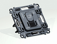 Механизм розетки телефонной RJ-11 со шторкам Ambrella Volt QUANT VM185 250_100_2678382