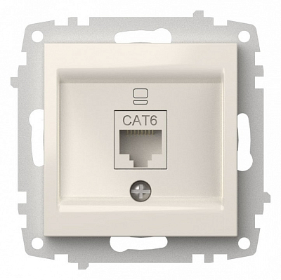 Розетка Ethernet RJ-45 без рамки Elbi Eleсtriс Zena Vega 609-010200-247 400_400_2195070