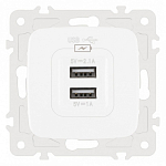 Розетка USB, без рамки Arte Milano am-205 205.46-1.white 250_100_2167141