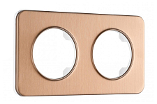 Рамка на 2 поста Arte Milano am-502.07 502.07-2.brown 250_100_Array