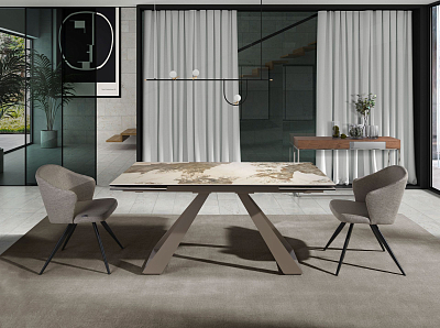 Стул F3208-GRIS /4057 черные ножки 400_400_2781260