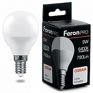 Лампа светодиодная Feron LB-1409 E14 9Вт 6400K 38079 500_191_2237480