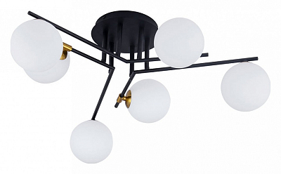 Потолочная люстра Arte Lamp Gemini A2243PL-6BK 400_400_3234117