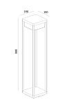 Ландшафтный светильник Outdoor O021FL-L10B3K 250_100_2214159