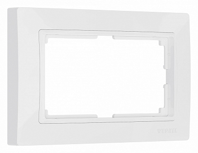 Рамка для двойной розетки Werkel Snabb basic (белый) W0082001 400_400_1881946
