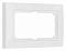 Рамка для двойной розетки Werkel Snabb basic (белый) W0082001