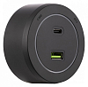 Розетка USB и type C на треке Arte Milano Am-track-sockets-39 399731TS/USB-Type-C Black 100_100_2165308