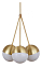 Подвесная люстра Imperiumloft Copper Light Chandelier 40.1493