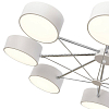 SLE6005-502-08 Светильник потолочный Белый, Хром/Белый LED 8*10W ВАЛЛЕ 100_100_2954173