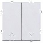 Выключатель для жалюзи без рамки Kollinger Eclipse EC-013WG 250_100_Array