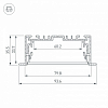 Короб встраиваемый Arlight S2-LINIA 021178(1) 100_100_2134886