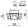 Встраиваемый светильник Technical DL051-01-GU10-SQ-WB 100_100_2438304