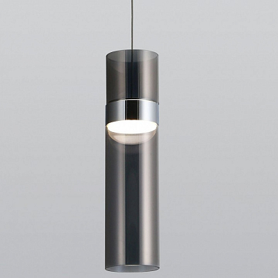 Подвесной светильник Eurosvet Lumen 50244/1 LED хром/дымчатый 400_400_2457137