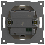 Розетка 2хUSB type A без рамки Elbi Eleсtriс Zena Vega 609-012500-143 250_100_2195471
