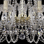Подвесная люстра Bohemia Ivele Crystal 1402 1402/12/360/G 250_100_1796511