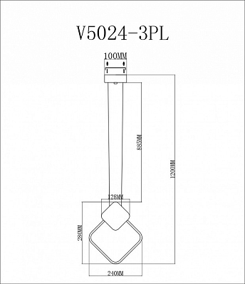 Подвесной светильник Moderli Store V5024-3PL 400_400_1965738