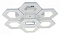 Потолочная люстра Escada Hexagon 10204/7LED