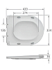 AQ4002-00 Сидение с крышкой (дюропласт) ROUND (для AQ4412, AQ4452), SoftClose, QuickRelease, белая 100_100_2412034