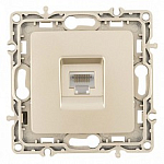Розетка Ethernet RJ-45 без рамки Arte Milano am-217 217.45-1.shampan 250_100_Array