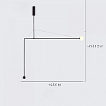Подвесной светильник Imperiumloft Lines LINES-11 250_100_1974023