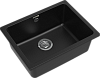 RIVELATO Мойка BERKANA 50 подст.монтаж 1-чаш 560*430 nero арт. 100_100_2900924