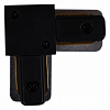 Соединитель угловой L-образный для треков накладных Reluce  RL 06038 corner connector BK 100_100_3128831