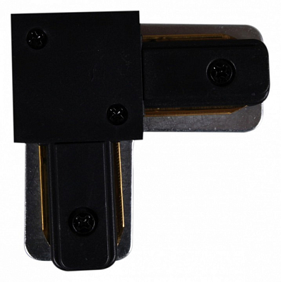 Соединитель угловой L-образный для треков накладных Reluce  RL 06038 corner connector BK 400_400_3128831