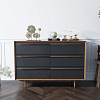 Комод "Bruni Black" с шестью ящиками арт BR05Black 100_100_1934580