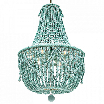 Подвесная люстра Imperiumloft Chanteuse Chandelier Turquoise 40.1993-1 400_400_2428150