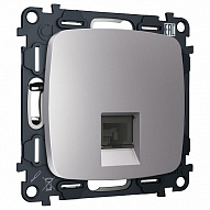 Розетка Ethernet RJ-45 и со шторками, без рамки Ambrella Volt OMEGA MO512005 500_191_3231121