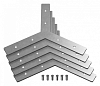 Соединитель угловой Y-образный накладной Ambrella Light Profile System GP GP8056 100_100_2164341