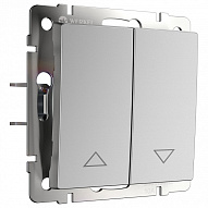 Выключатель для жалюзи без рамки Werkel W112 1 W1124506 500_191_3229751