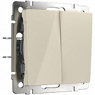 Выключатель двухклавишный без рамки Werkel слоновая кость W1123003 500_191_2296968