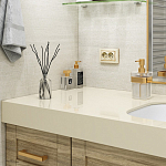 Рамка для двойной розетки Werkel Snabb (слоновая кость/золото) W0081932 250_100_1882005