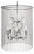 Подвесная люстра Loft it Vaille Crystal 10450/500