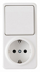 Блок с выключателями одноклавишными Arte Milano am-310 310.52-1.white 250_100_2033669