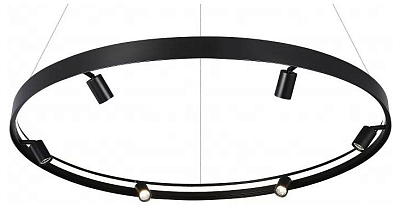 Подвесная люстра iLedex Vision 2060-D1000 BK 400_400_3234808