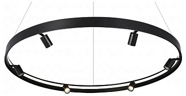 Подвесная люстра iLedex Vision 2060-D1000 BK 500_191_3234808