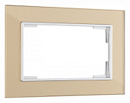 Рамка для двойной розетки Arte Milano am-503.02 503.02-double.shampan 250_100_Array