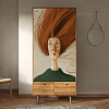 Шкаф двухстворчатый "Berber Art Рыжая девушка" арт BB16/Art1 100_100_1935271