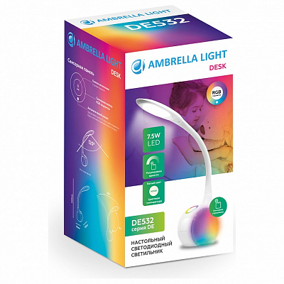 Настольная лампа офисная Ambrella Light DE DE532 400_400_2004502