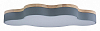 Накладной светильник Loft it Axel 4 10005/36 Grey 100_100_3154302