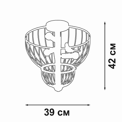 Люстра на штанге Vitaluce V3061 V3061-8/3PL 400_400_1820625