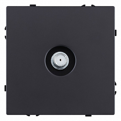ТВ-розетка без рамки Kollinger Eclipse EC-020BK 400_400_3120424