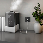 Розетка с заземлением и со шторками, без рамки с Wi-Fi Werkel черный матовый W1171608 250_100_2129888