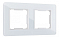 Рамка на 2 поста Arte Milano am-503.14 503.14-2.white
