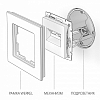 Розетка Ethernet RJ-45 без рамки Werkel слоновая кость W1181103 100_100_1882052
