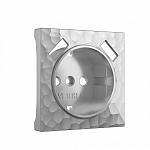 Накладка для розетки с заземлением и 2хUSB Werkel Hammer серебряный W1279506 250_100_1881800
