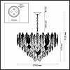 Подвесная люстра Odeon Light Lace 5052/21 100_100_1728822